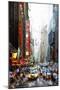 NYC Park - In the Style of Oil Painting-Philippe Hugonnard-Mounted Giclee Print