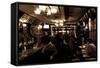 NYC Piano Bar I-Erin Berzel-Framed Stretched Canvas