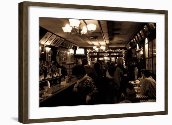 NYC Piano Bar I-Erin Berzel-Framed Photographic Print