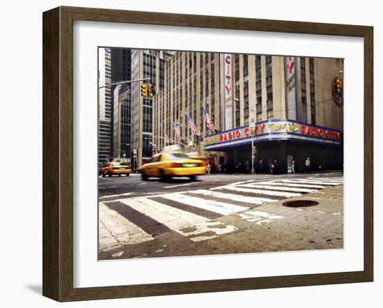 NYC Radio City-Nina Papiorek-Framed Photographic Print