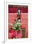 NYC Red Wall-Philippe Hugonnard-Framed Giclee Print