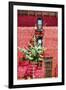 NYC Red Wall-Philippe Hugonnard-Framed Giclee Print