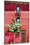 NYC Red Wall-Philippe Hugonnard-Mounted Giclee Print