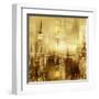 NYC - Reflections in Gold II-Kate Carrigan-Framed Art Print