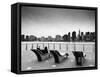 NYC Relax-Nina Papiorek-Framed Stretched Canvas