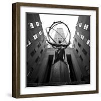 NYC Rockefellar-Nina Papiorek-Framed Photographic Print