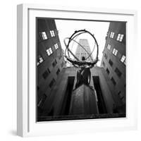 NYC Rockefellar-Nina Papiorek-Framed Photographic Print