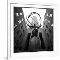 NYC Rockefellar-Nina Papiorek-Framed Photographic Print