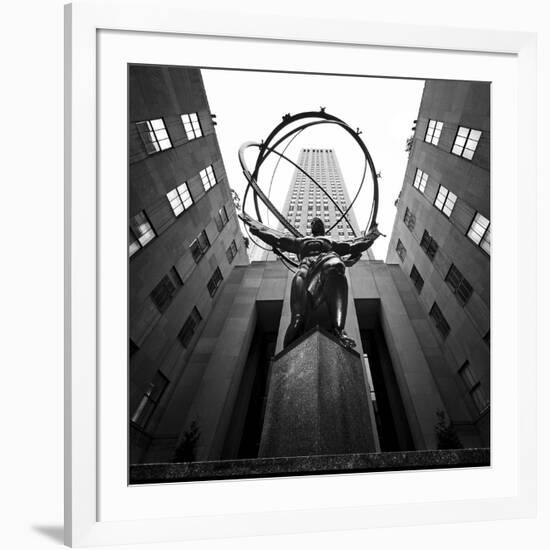 NYC Rockefellar-Nina Papiorek-Framed Photographic Print