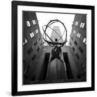 NYC Rockefellar-Nina Papiorek-Framed Photographic Print