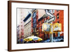 NYC Scenes - In the Style of Oil Painting-Philippe Hugonnard-Framed Giclee Print