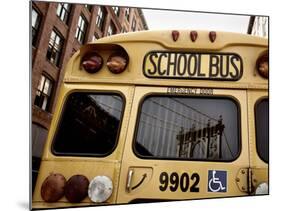 NYC School Bus-Nina Papiorek-Mounted Photographic Print