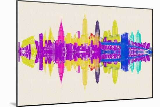 Nyc Screened-GI ArtLab-Mounted Giclee Print