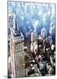 NYC Seen From The Sky-Thikent-Mounted Art Print