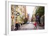 NYC Shopping - In the Style of Oil Painting-Philippe Hugonnard-Framed Giclee Print