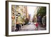 NYC Shopping - In the Style of Oil Painting-Philippe Hugonnard-Framed Giclee Print