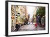 NYC Shopping - In the Style of Oil Painting-Philippe Hugonnard-Framed Giclee Print