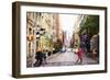 NYC Shopping - In the Style of Oil Painting-Philippe Hugonnard-Framed Giclee Print