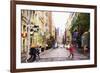 NYC Shopping - In the Style of Oil Painting-Philippe Hugonnard-Framed Giclee Print