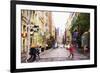 NYC Shopping - In the Style of Oil Painting-Philippe Hugonnard-Framed Giclee Print