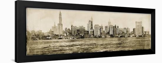 NYC Skyline 1911-Mindy Sommers-Framed Giclee Print
