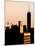 NYC Skyline at Sunset with the One World Trade Center (1WTC)-Philippe Hugonnard-Mounted Photographic Print