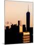 NYC Skyline at Sunset with the One World Trade Center (1WTC)-Philippe Hugonnard-Mounted Photographic Print