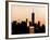 NYC Skyline at Sunset with the One World Trade Center (1WTC)-Philippe Hugonnard-Framed Photographic Print