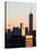 NYC Skyline at Sunset with the One World Trade Center (1WTC)-Philippe Hugonnard-Stretched Canvas