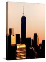 NYC Skyline at Sunset with the One World Trade Center (1WTC)-Philippe Hugonnard-Stretched Canvas