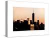 NYC Skyline at Sunset with the One World Trade Center (1WTC)-Philippe Hugonnard-Stretched Canvas