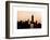 NYC Skyline at Sunset with the One World Trade Center (1WTC)-Philippe Hugonnard-Framed Art Print