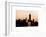 NYC Skyline at Sunset with the One World Trade Center (1WTC)-Philippe Hugonnard-Framed Art Print