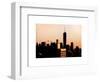 NYC Skyline at Sunset with the One World Trade Center (1WTC)-Philippe Hugonnard-Framed Art Print