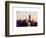 NYC Skyline at Sunset with the One World Trade Center (1WTC)-Philippe Hugonnard-Framed Art Print