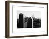 NYC Skyline at Sunset with the One World Trade Center (1WTC)-Philippe Hugonnard-Framed Art Print