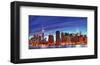 NYC Skyline HDR-null-Framed Art Print