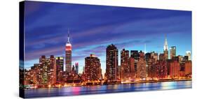 NYC Skyline HDR-null-Stretched Canvas