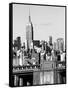 NYC Skyline II-Jeff Pica-Framed Stretched Canvas