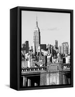 NYC Skyline II-Jeff Pica-Framed Stretched Canvas