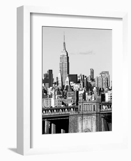 NYC Skyline II-Jeff Pica-Framed Photographic Print