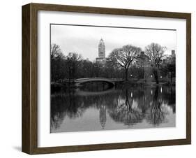 NYC Skyline V-Jeff Pica-Framed Premium Photographic Print