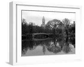 NYC Skyline V-Jeff Pica-Framed Premium Photographic Print