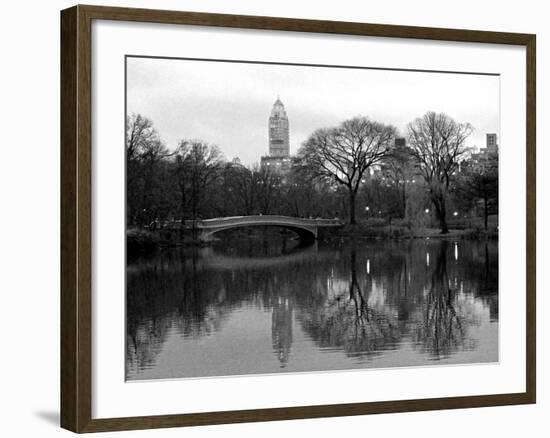 NYC Skyline V-Jeff Pica-Framed Photographic Print