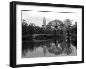 NYC Skyline V-Jeff Pica-Framed Photographic Print