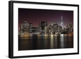 Nyc Skyline-Nicolas Merino-Framed Giclee Print