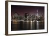 Nyc Skyline-Nicolas Merino-Framed Giclee Print