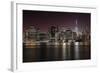 Nyc Skyline-Nicolas Merino-Framed Giclee Print