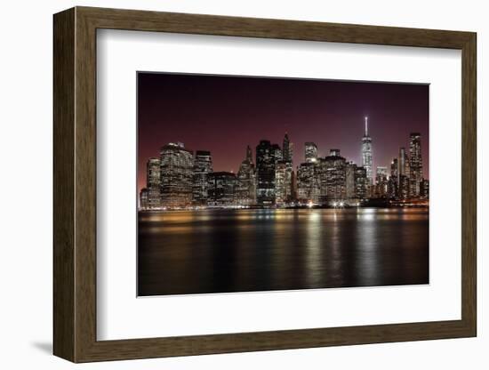 Nyc Skyline-Nicolás Merino-Framed Photographic Print