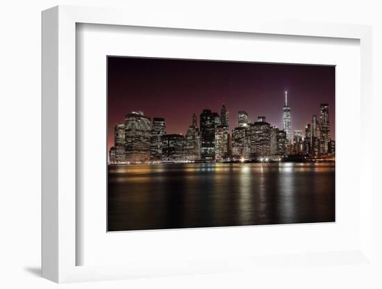 Nyc Skyline-Nicolás Merino-Framed Photographic Print